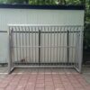Antivandalen voetbaldoel VD200 3 x 2m 15 Voetbaldoel antivandaal, model VD200: Op de afbeelding ziet u de zware kwaliteit van de gebruikte materialen. Door en door gelast, deze voetbaldoelen zijn absoluut hufterproof!